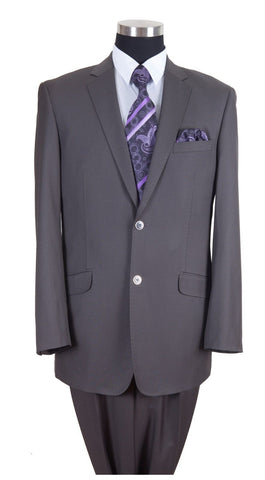 Milano Moda Men Suit 57026-Grey