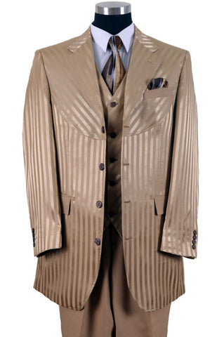 Milano Moda Men Suit 2915V-Tan