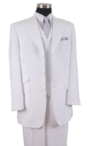 Milano Moda Suit 905V-White