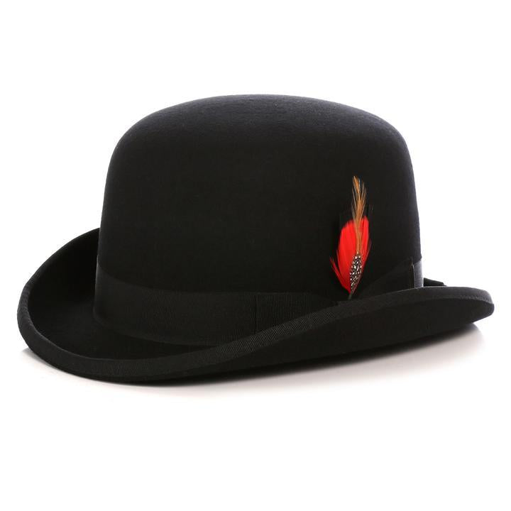 Men Derby Bowler Hat-Black – Church suits for less display picture 2