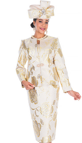 Champagne Italy Suit 5725 - Gold