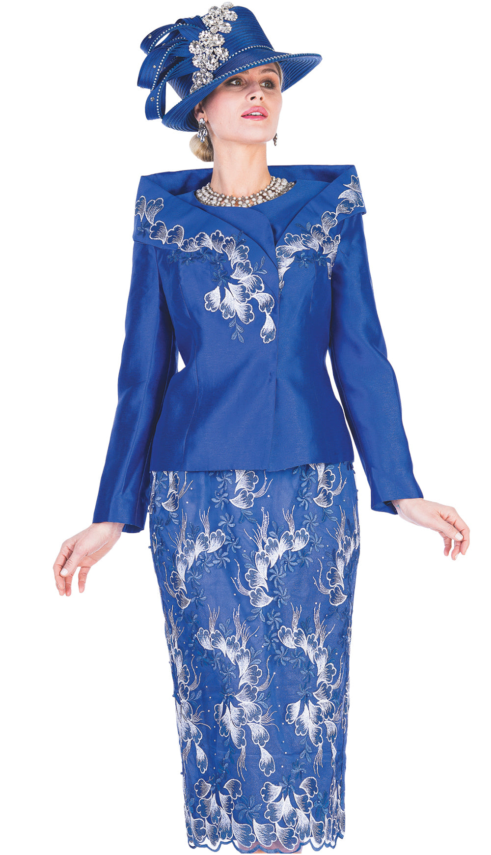 Champagne Italy Suit 5634 - Royal, Royal Blue / 10