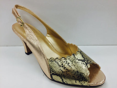 Women Church Shoes DP825-Gold