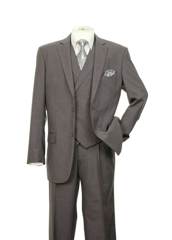 Fortino Landi Suit 5702V9-Charcoal - Church Suits For Less