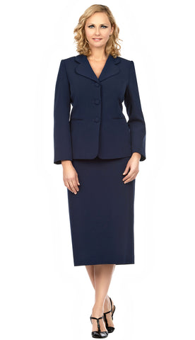 Giovanna Usher Suit 0824- Navy