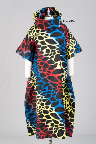 Kara Chic Dress 7661-Multi Print #534