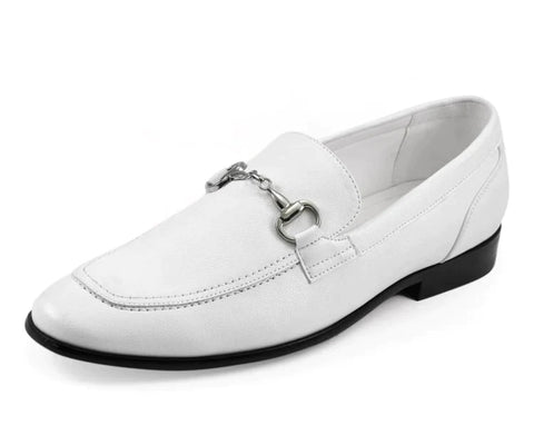 Men Dress Shoes-Marco White - Church Suits For Less