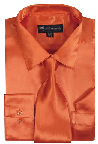 Milano Moda Shirt SG08-Orange