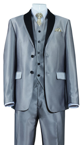 Fortino Landi Suit 5702V5C-Silver