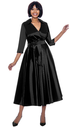 Terramina Church Dress 7869-Black
