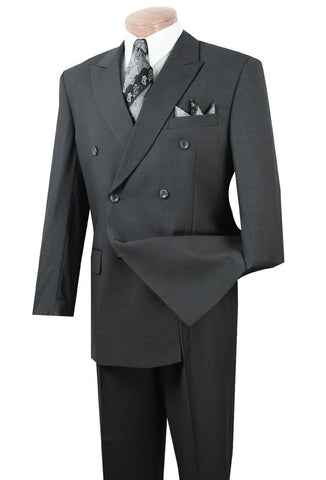 Vinci Suit DPP-Charcoal - Church Suits For Less
