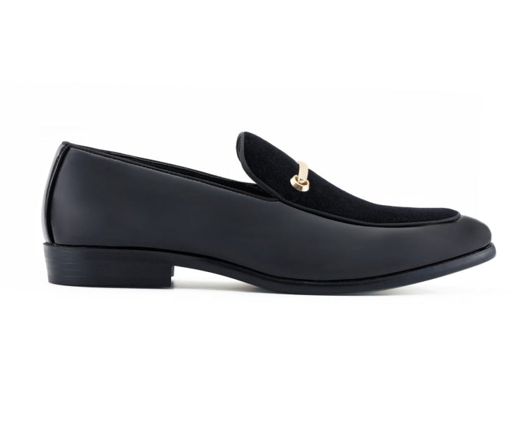Black Dress Loafers | Andrew by Amali | Just Men`s Shoes Black / 14 Black Dress Loafers | Andrew by Amali | Just Men`s Shoes Black / 14