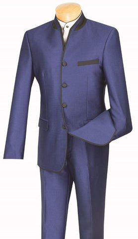 Vinci Men Suit S4HT-1C-Blue