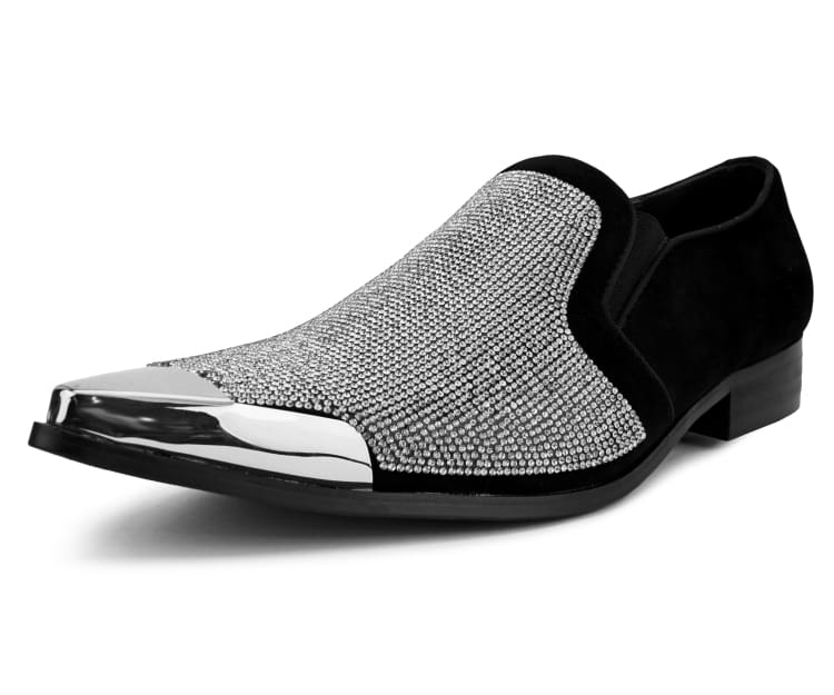 Men Dress Shoes-Dezzy Silver, Silver / 8 | Church Suits For Less Men Dress Shoes-Dezzy Silver, Silver / 8 | Church Suits For Less
