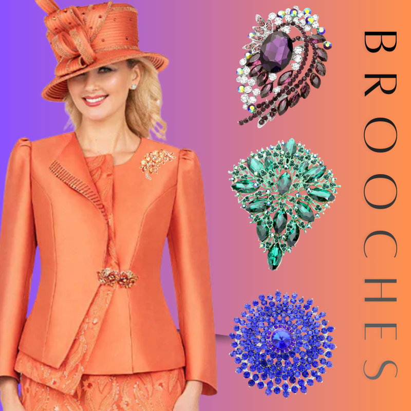 Women Brooches For Church
