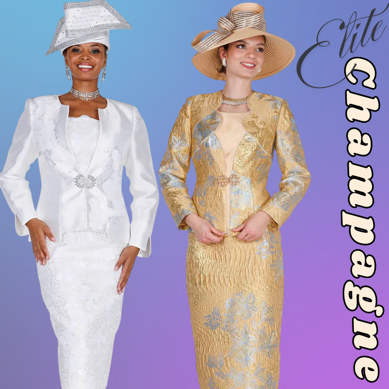 Elite Champagne Suits