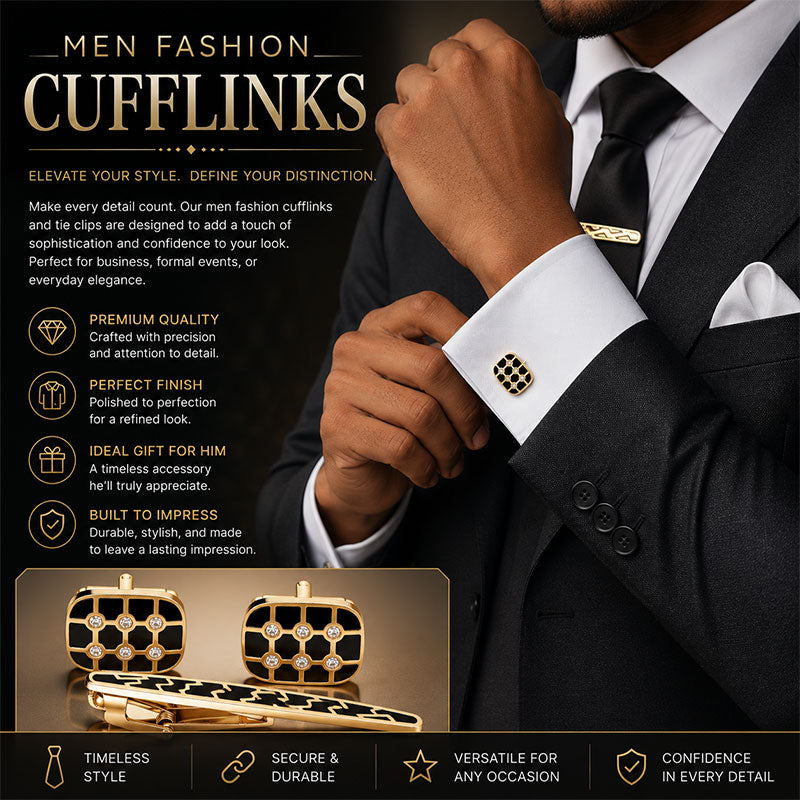 men cufflinks
