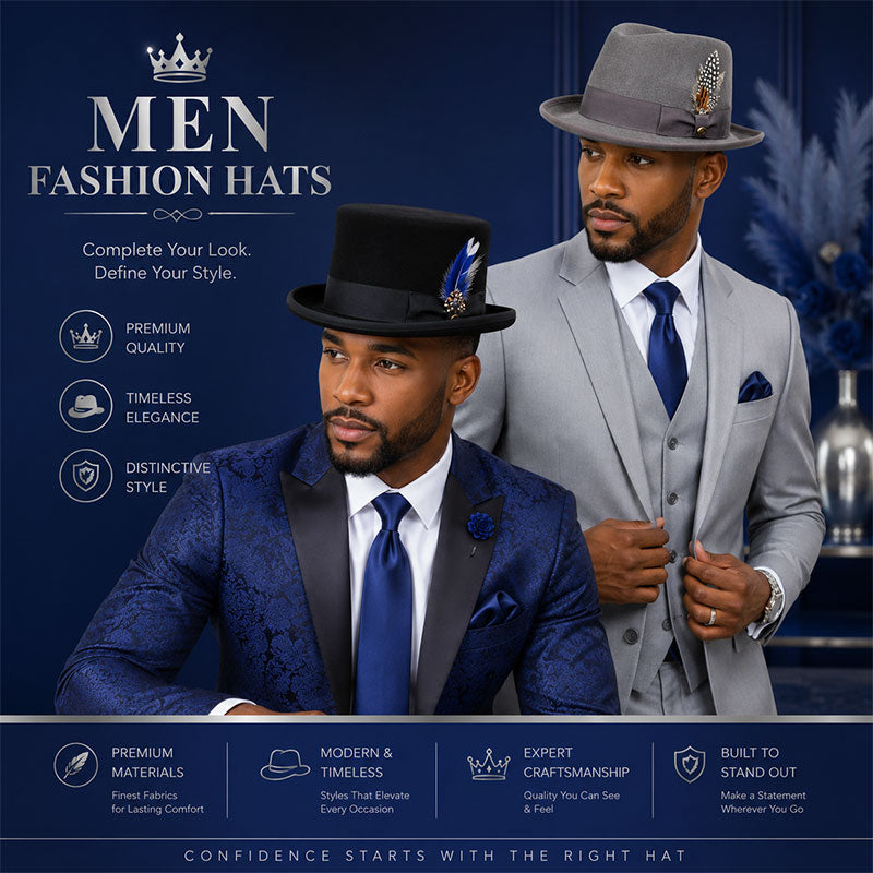 Men Top and fashion hats