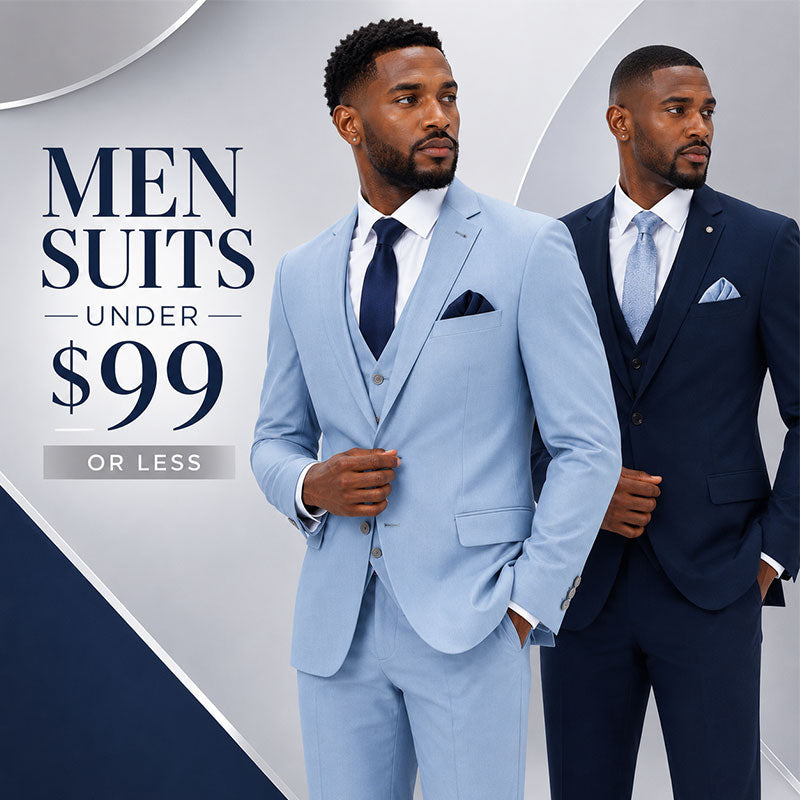 men suits for 99 dollars