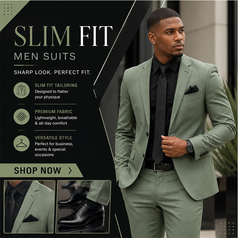 Men Suits Slime Fit Vinci
