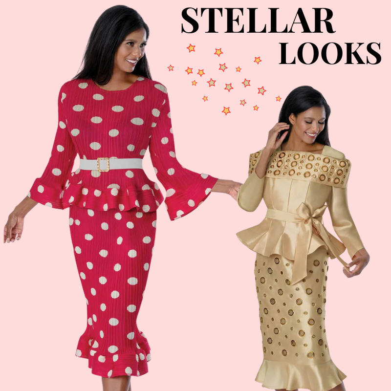 Stellar Looks Church Suits And Dresses