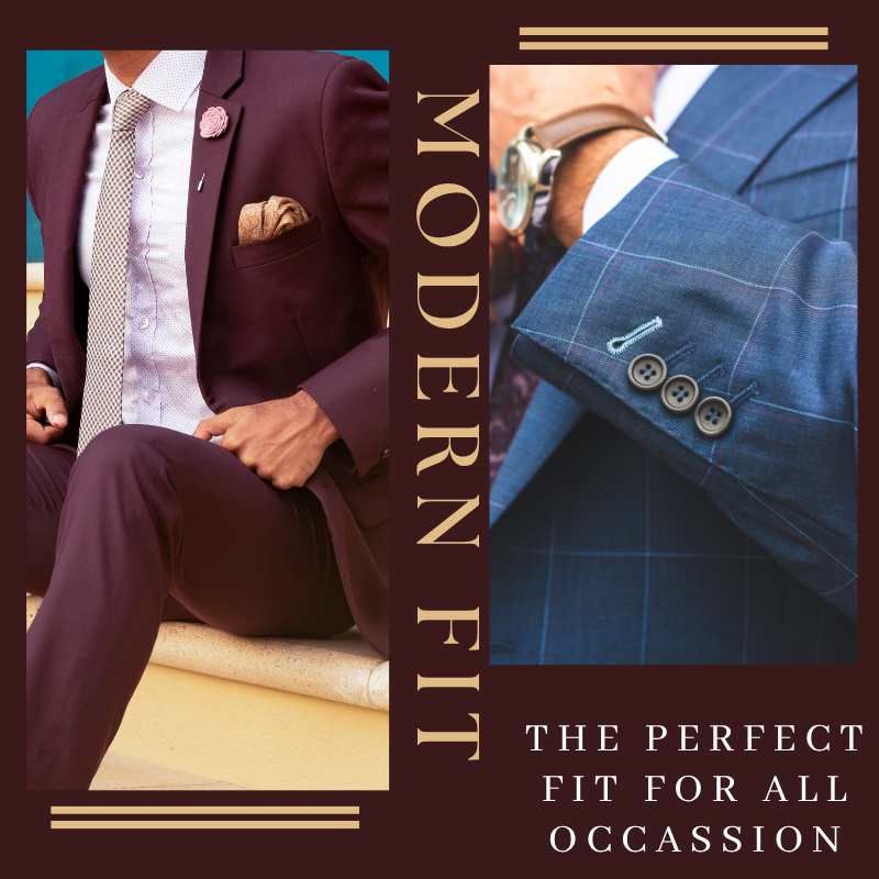 vinci men suits modern fit