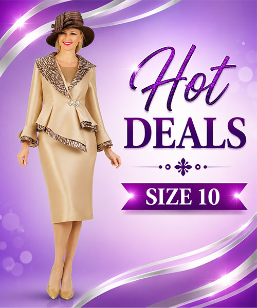 Women church suits and church dresses size 10