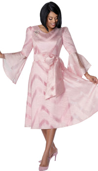 Women Church Dress 100831-Pink