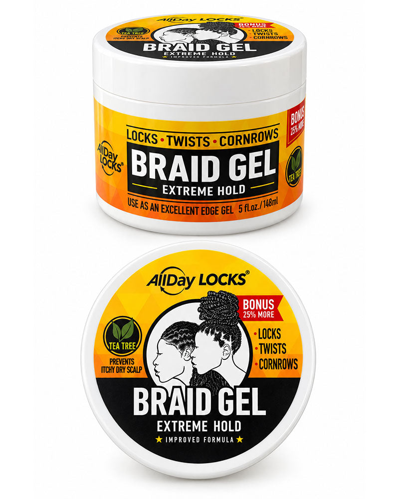 AllDay Locks Braid Gel Extreme Hold