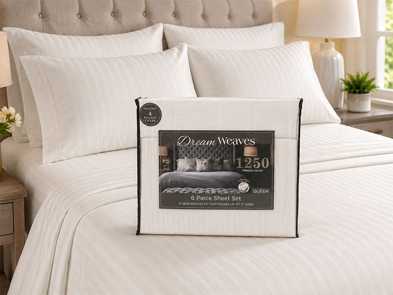 Dream Weaves 1250 Thread Count Sheet Set
