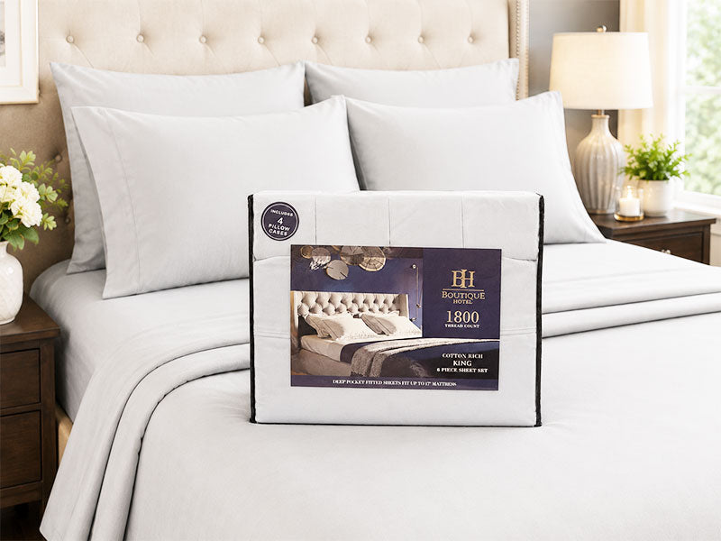 BH Boutique Hotel 1800 Thread Count Sheet Set