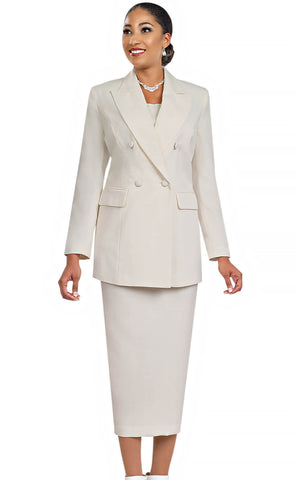 Ben Marc Usher Suit 2298-Ivory - Church Suits For Less