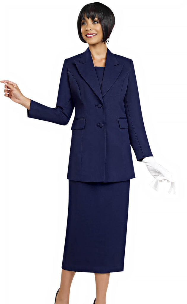 Ben Marc Usher Suit 2296-Navy