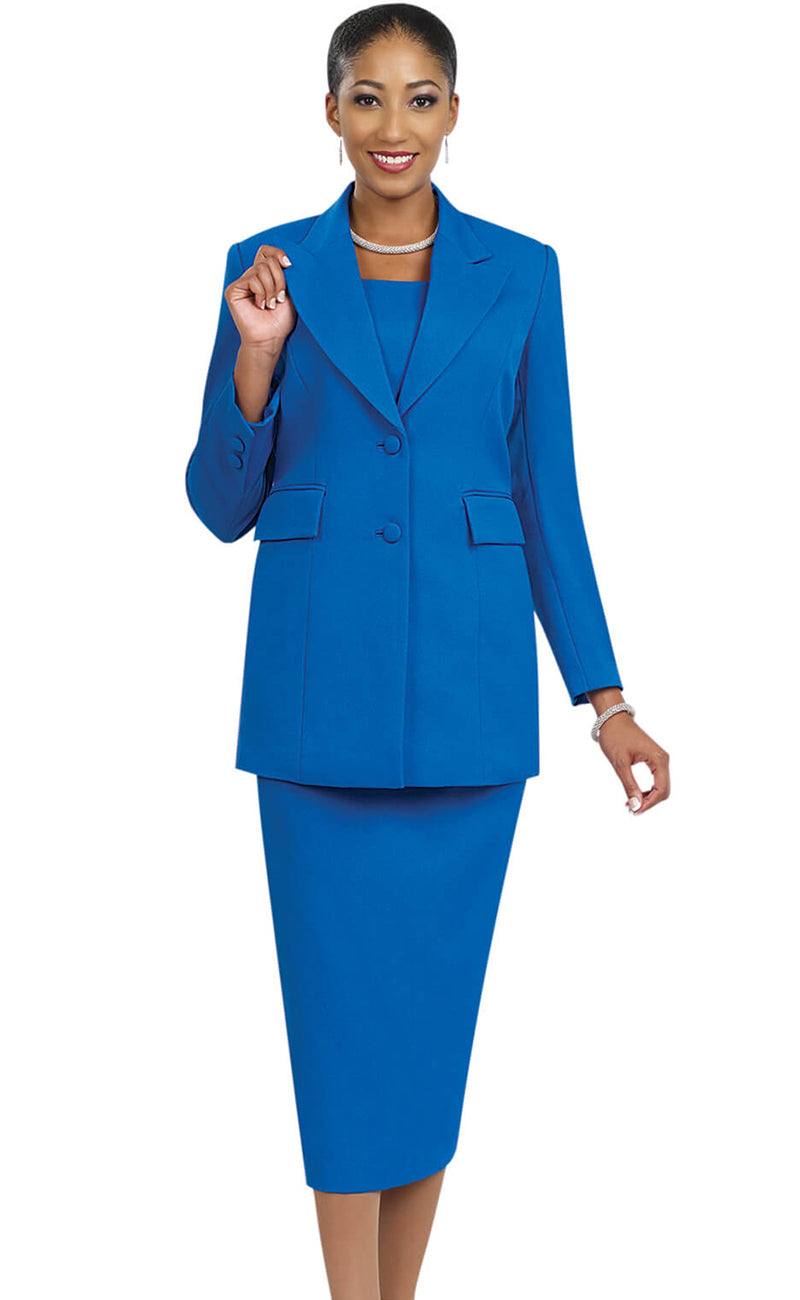 Ben Marc Usher Suit 2299-Royal Blue, Royal Blue / 26