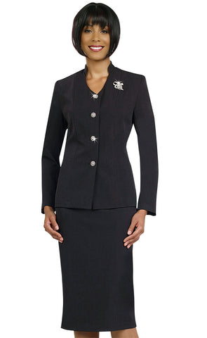 Ben Marc Usher Suit 78096-Black - Church Suits For Less