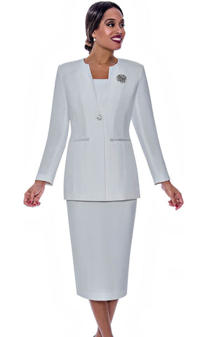 Ben Marc Usher Suit 78099-White - Church Suits For Less
