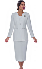 Ben Marc Usher Suit 78099C-White - Church Suits For Less