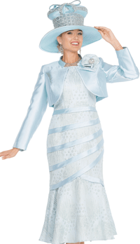 Champagne Italy Church Dress 6107C - Church Suits For Less