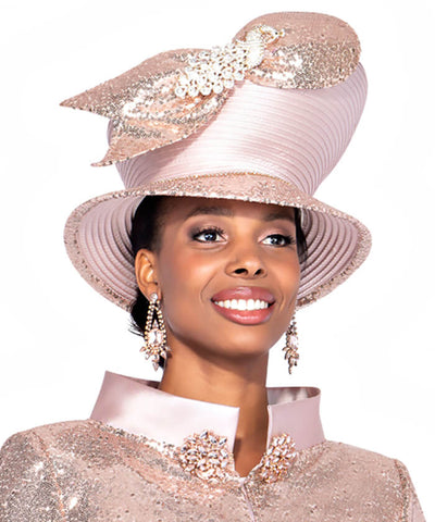Champagne Italy Church Hat 5919