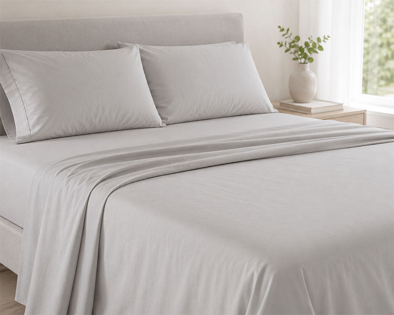 BambooRich 1800 TC Queen 6-Piece Sheet Set