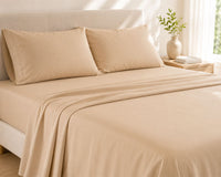 Bamboo Home Bamboo Cotton Queen Sheet Set