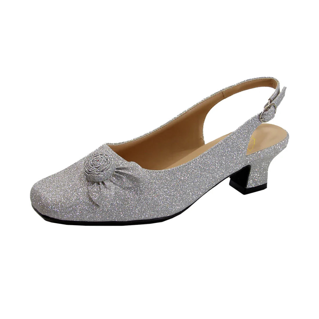 Women Church Shoes-920 Silver