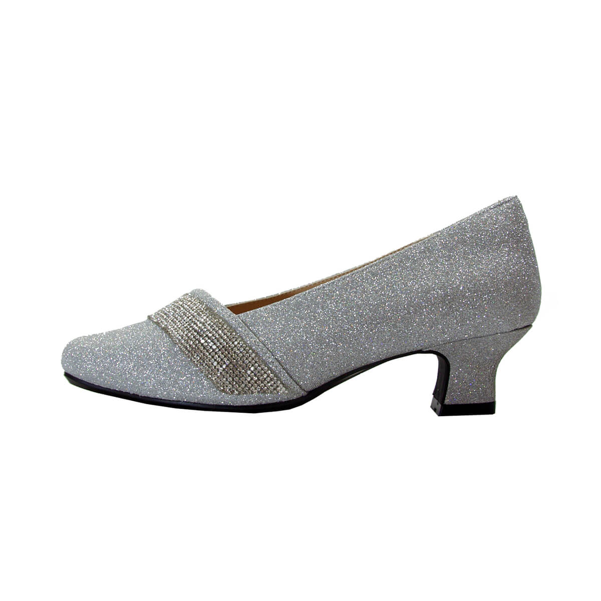 Women Church Fashion Shoes- 921 Silver - Church Suits For Less