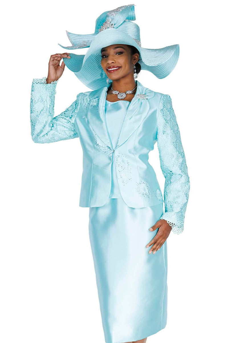 Designer Church Suit 6204