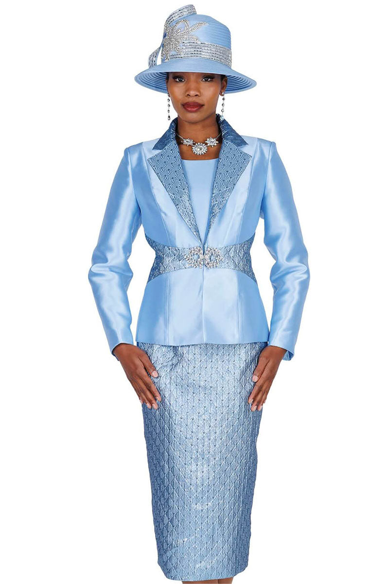 Designer Church Suit 6414
