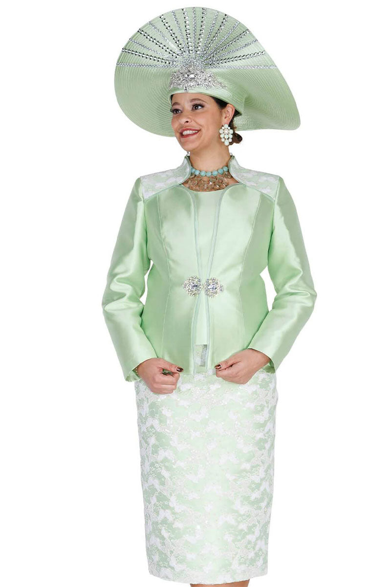 Designer Church Suit 6417