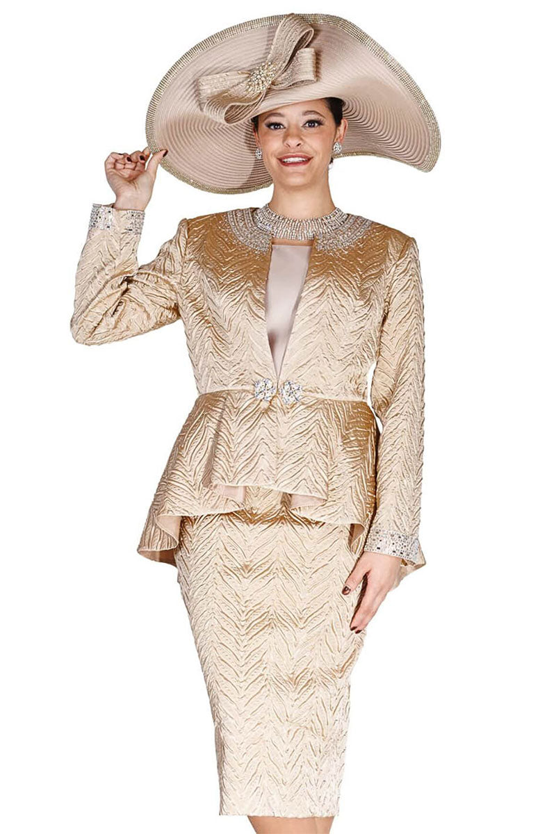 Designer Church Suit 6454