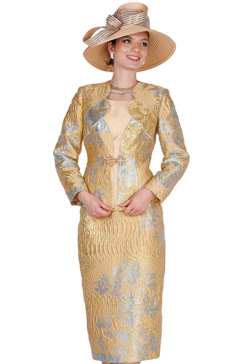 Designer Church Suit 6462