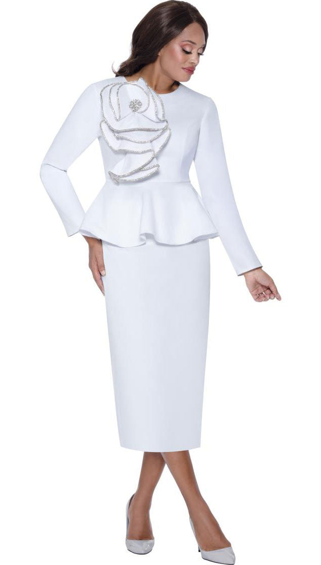 Devine Sport Denim Dress 800272C-White