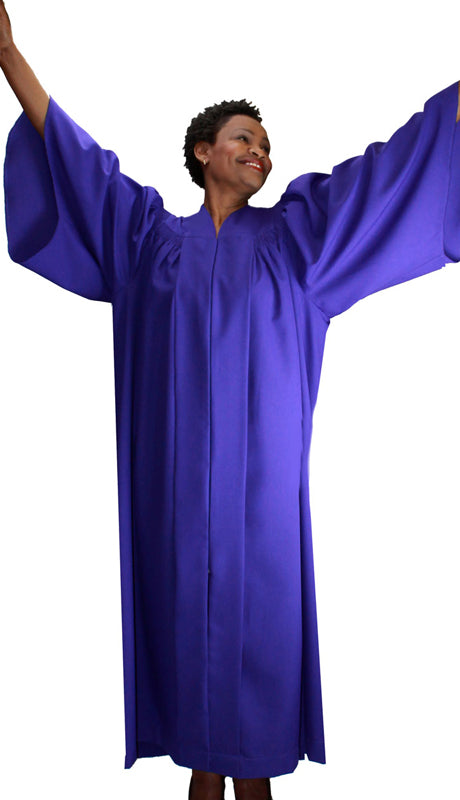 Baptismal Robe RR9081-Purple - Church Suits For Less